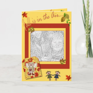 LANDELIJKE HERFST KAART