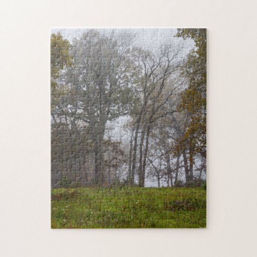 Landelijke Herfst Morning Legpuzzel (Verticaal)
