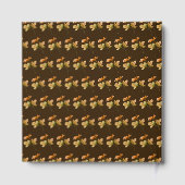 Landelijke herfstbladeren bruiloft gastenboek (Achterkant)