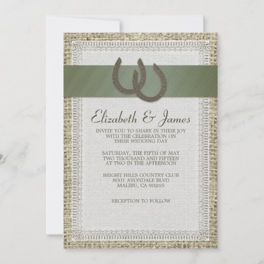 Landelijke Hoefijzers Weddenschappen Kaart (Voorkant)