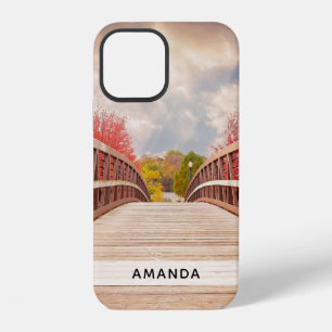 Landelijke Houten Brug in de Country Case-Mate iPh iPhone 12 Hoesje