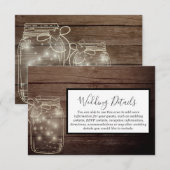 Landelijke houten metselwerkpot landelijke recepti kaart (Voorkant / Achterkant)