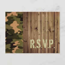 landelijke houten western country Camo Trouw-rsvp