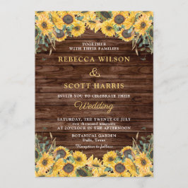 Landelijke Houten Zonnebloem Platteland Schuur Bru Kaart