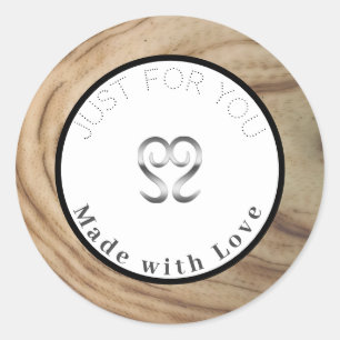 Landelijke Houtnerf Make-up Labels