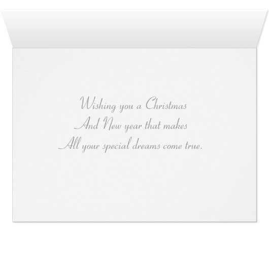 Landelijke huisjes Sneeuwscène bij Kerstmis (Binenzijde Horizontaal (Onderkant))