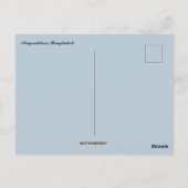 Landelijke huizen in Khagrachhari Bangladesh Briefkaart (Achterkant)