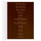 Landelijke Kaart Rustic Red Mason Jars-programma (Binnen (Rechts))