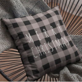 Landelijke Kerst Plaid Prettig Kerstfeest Kussen