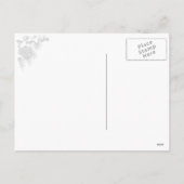  landelijke Kerstavond Genre Schilderij Feestdagenkaart (Achterkant)