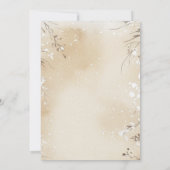 Landelijke Kerstfeest Uitnodiging (Achterkant)