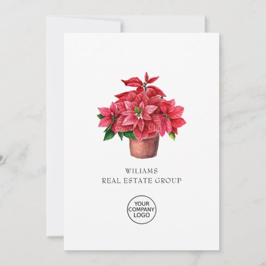 Landelijke kerstfeestdag kaart (Achterkant)