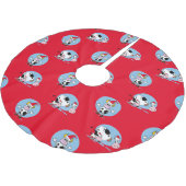 Landelijke kerstKoeien met kerstboomrokken Kerstboom Rok (Gekanteld)