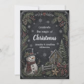 Landelijke Kerstman Kerstkaart Kaart (Voorkant)