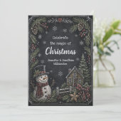Landelijke Kerstman Kerstkaart Kaart (Staand voorkant)
