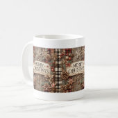 Landelijke kerstMok Koffiemok (Voorkant links)