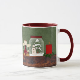 Landelijke kerstMok Mok