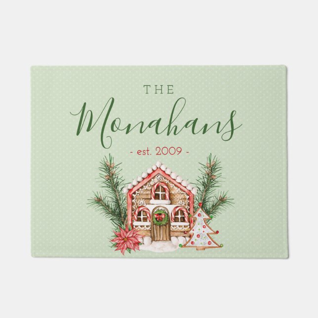 Landelijke kerstontbijt deurmat (Voorkant)