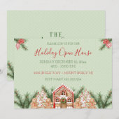 Landelijke kerstontbijt kaart (Voorkant / Achterkant)