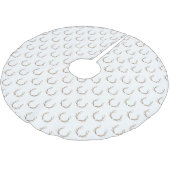 Landelijke kerstrustige rendierantaarns kerstboom rok (Gekanteld)