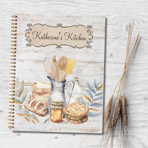 Landelijke Keuken Bakgerei Receptenboek Notitieboek