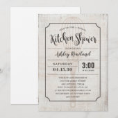 Landelijke Keuken Bruidsfeest Uitnodigingen (Voorkant / Achterkant)