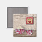 Landelijke keukenmagneet magneet (Voorkant / Achterkant)