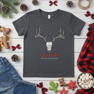 Landelijke Kinderen T-shirts Hertenkop Rendier Sch