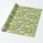 Landelijke Koeien Cadeaupapier (Uitgerold)