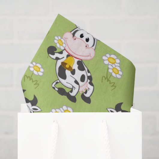 Landelijke Koeien Tissuepapier (Cadeauzakje)