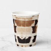 Landelijke koeienprint western country cowboy-fees papieren bekers (Rechts)