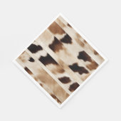 Landelijke Koeienprint Western Country Cowboy Fees Servet (Hoek)