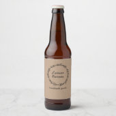 landelijke krans bier etiket (Voorkant)