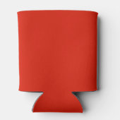 Landelijke krans trouw monogram | Rood Blikjeskoeler (Achterkant)