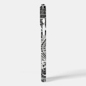 Landelijke kust wonen zwart Case-Mate iPhone case (Achterkant / Links)