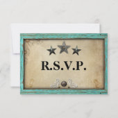 Landelijke landkaart uit perkamentpapier RSVP kaar (Achterkant)