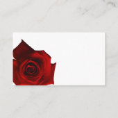 Landelijke landroos stijlvolle details envelopkaar informatiekaartje (Achterkant)