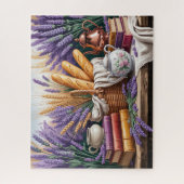 Landelijke Lavendel Legpuzzel (Verticaal)