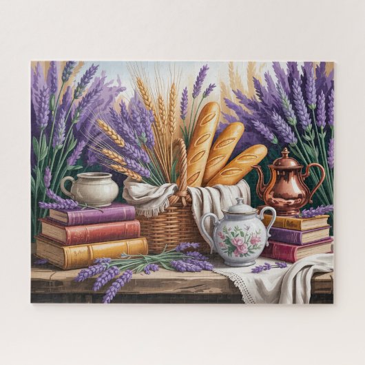 Landelijke Lavendel Legpuzzel (Horizontaal)