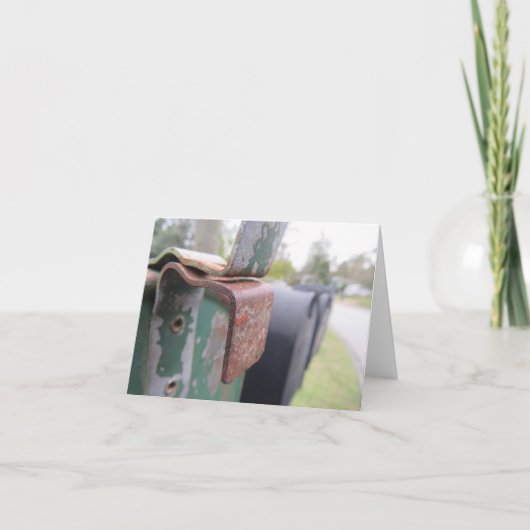 Landelijke levende foto notitiekaart (Voorkant)