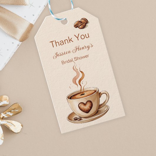 Landelijke Liefde Broeit Dank Je Bruidsfeestje Cadeaulabel