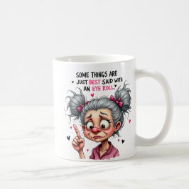 Landelijke Lieve Oma Koffiemok