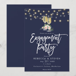 landelijke marine bloemrijke verlovingsfeest uitno kaart