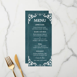 Landelijke Mexicaanse Trouw Menu Kaart