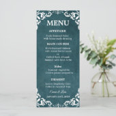 Landelijke Mexicaanse Trouw Menu Kaart (Staand voorkant)