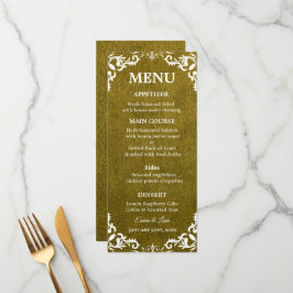 Landelijke Mexicaanse Trouw Menu Kaart