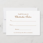 Landelijke Mode, alleenverkoop, cadeaubon (Achterkant)