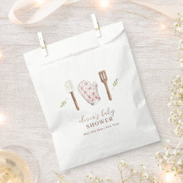 Landelijke Moderne Chef Keuken Spullen Baby Shower Bedankzakje