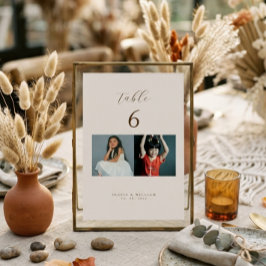 Landelijke moderne script kinderfoto's als kaart