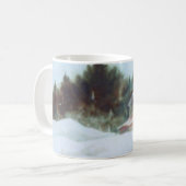 Landelijke Mok van de wegwerpsnelweg — grote rode  (Voorkant links)